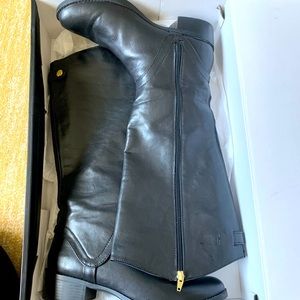 Just Fab - Black Leather Boots